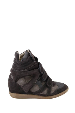 Baskets à talon Isabel Marant Beckett Gris