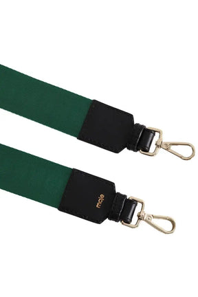 Bandoulière Maje Vert en Tissu