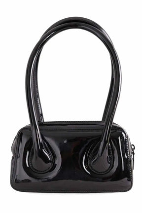 Sac à main Charles & Keith Noir en Cuir