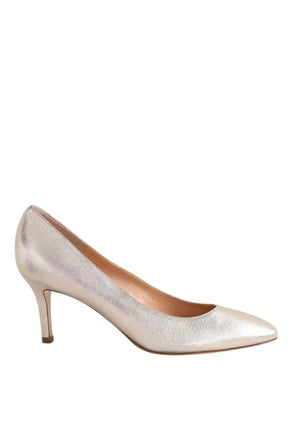 Talons Charles Kammer Doré en Cuir, taille 38 - Seconde Main