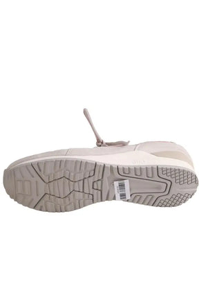 Baskets Asics Ecru en Tissu