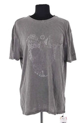 T-shirt Zadig & Voltaire Anthracite en Coton, taille S - Seconde Main