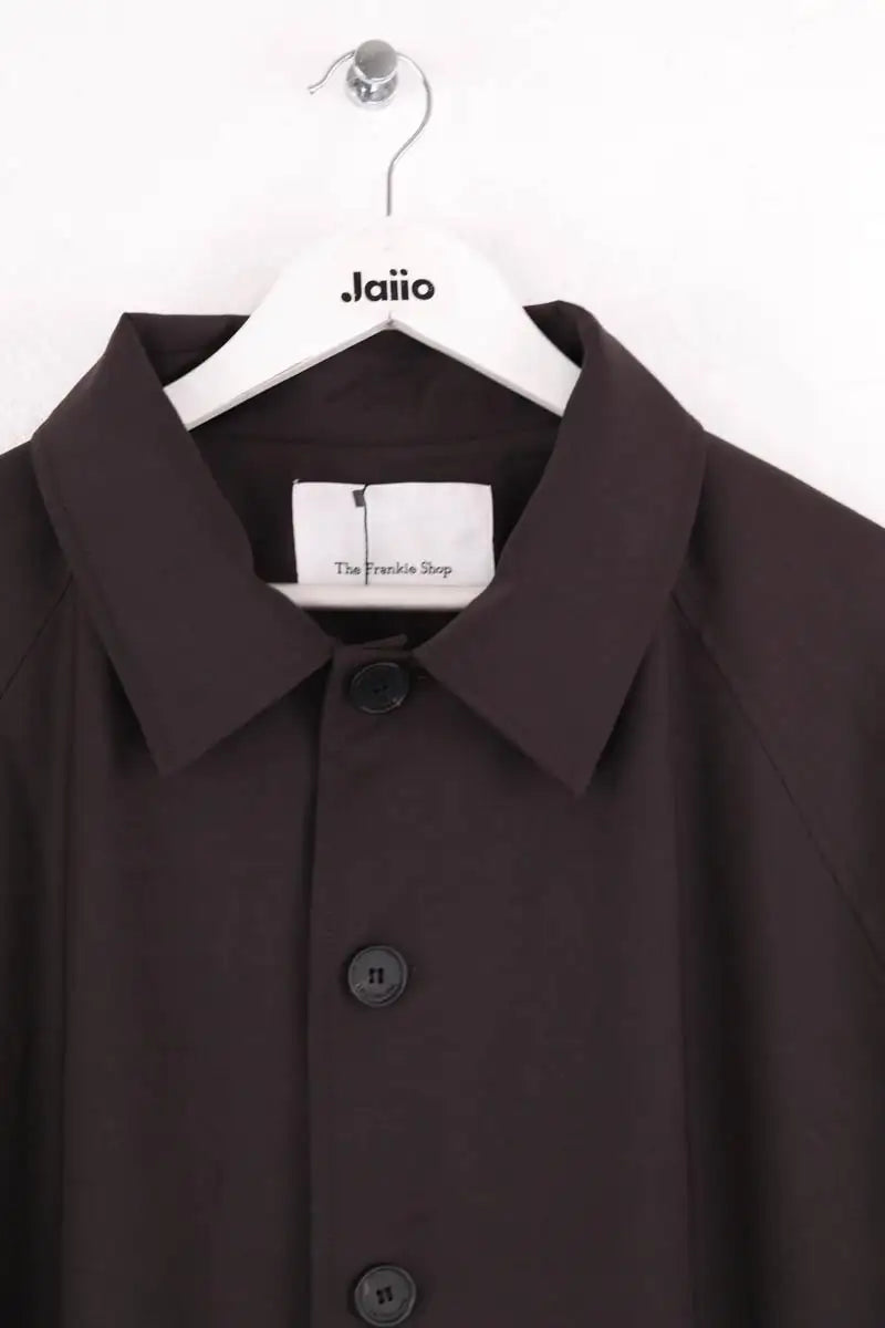 Trench-coat The Frankie Shop Marron en Synthétique