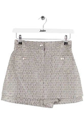Mini short Maje Argent en Synthétique, taille S - Seconde Main