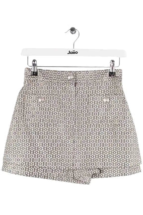 Mini short Maje Argent en Synthétique, taille S - Seconde Main