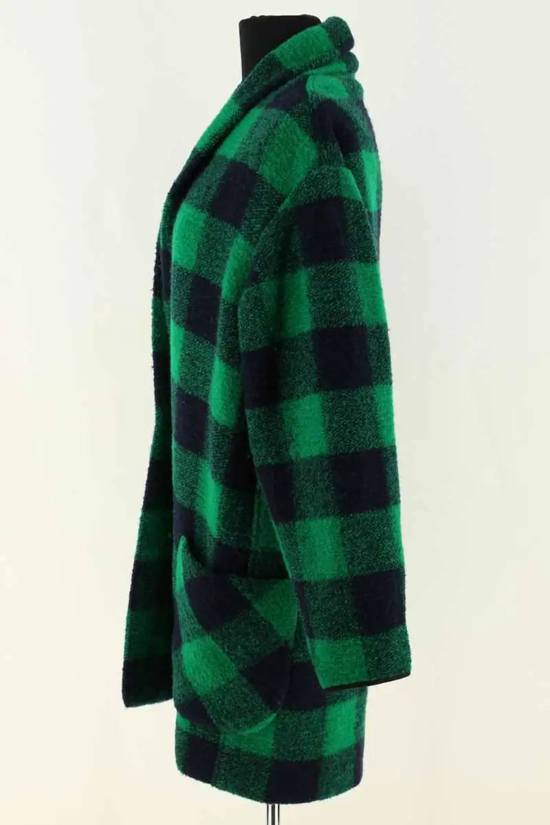 Manteau Isabel Marant Étoile Vert en Laine