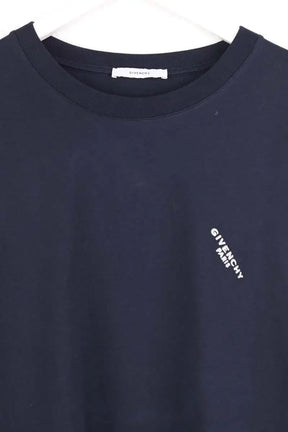 T-shirt Givenchy Marine en Coton