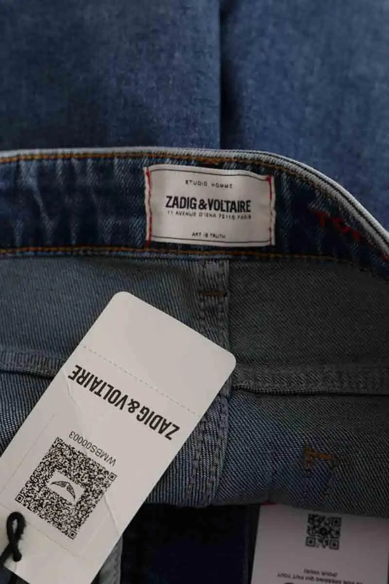 Short Zadig & Voltaire Bleu en Coton