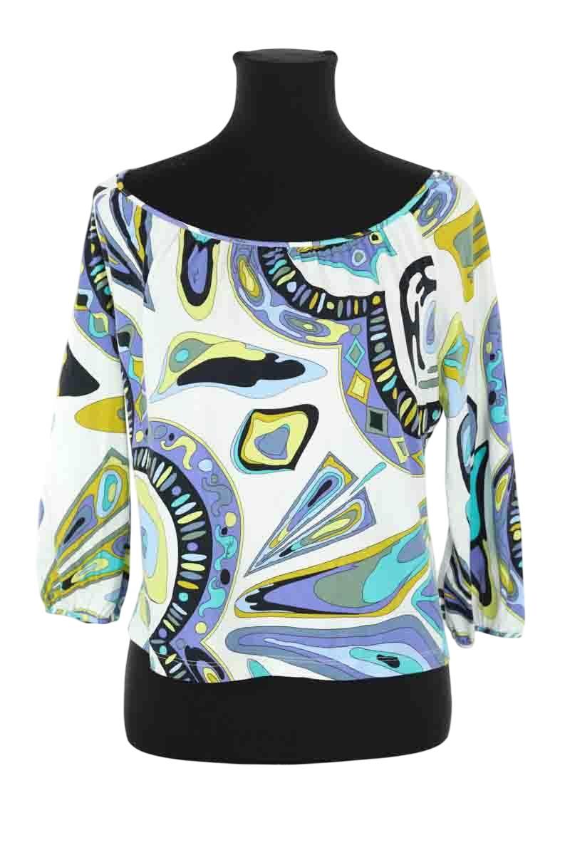Top Emilio Pucci  Bleu