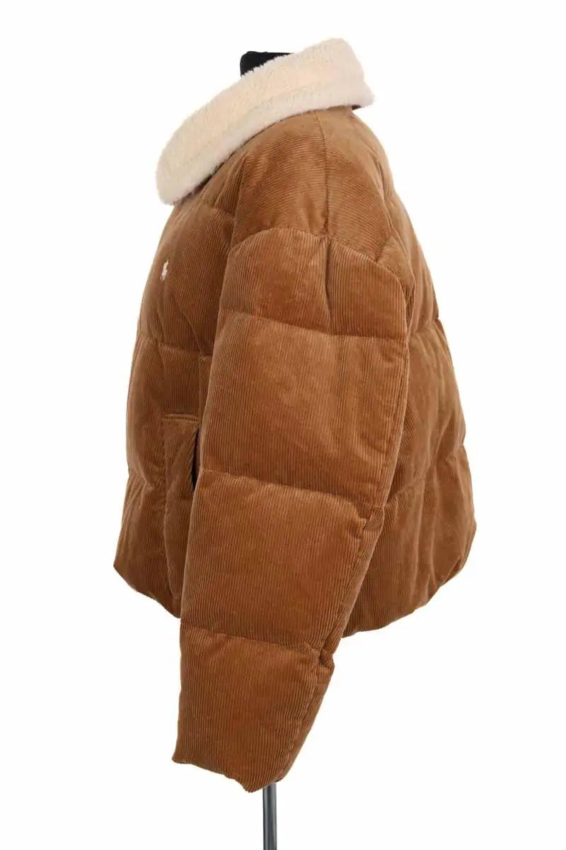 Doudoune Ralph Lauren Camel en Synthétique