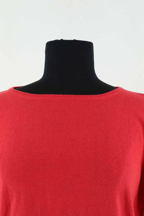 Top Maje Rouge en Soie