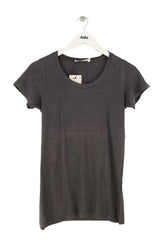 T-shirt Isabel Marant Étoile Anthracite en Lin, taille M - Seconde Main