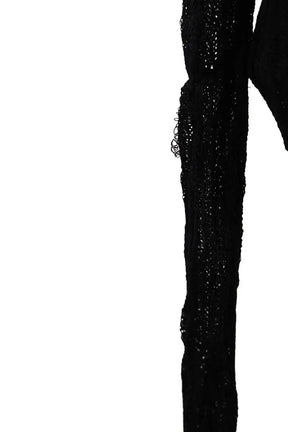 Gilet Saint Laurent Noir en Coton