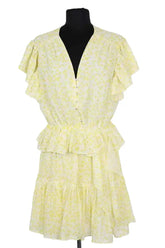 Robe The Kooples Jaune en Synthétique, taille M - Seconde Main