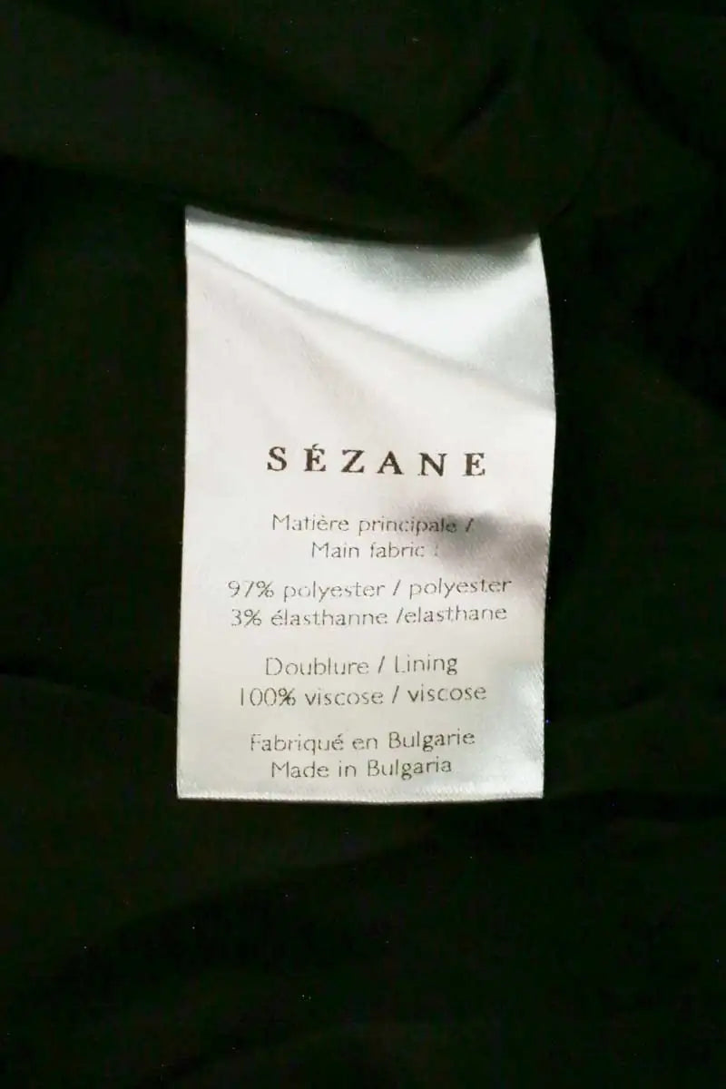 Chemise Sézane Argent en Synthétique