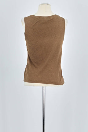 Top sans manche All Saints  Marron