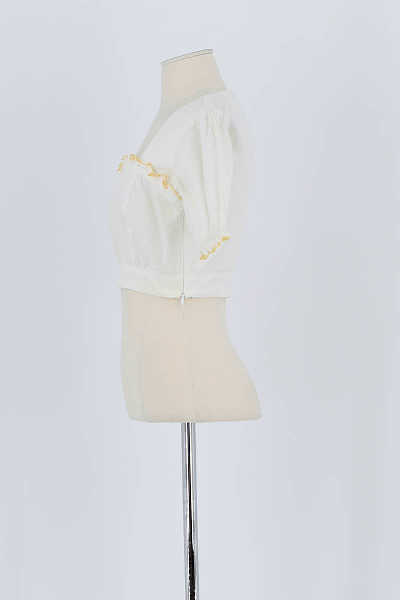 T-shirt Rouje  Blanc