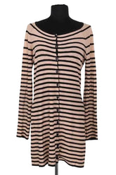 Robe Sonia Rykiel Rose en Coton, taille M - Seconde Main