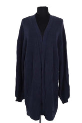 Gilet Tommy Hilfiger Marine en Coton, taille L - Seconde Main