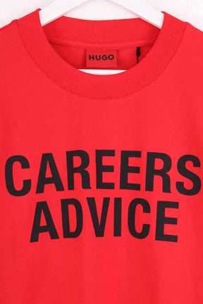 T-shirt Hugo Boss Rouge en Coton