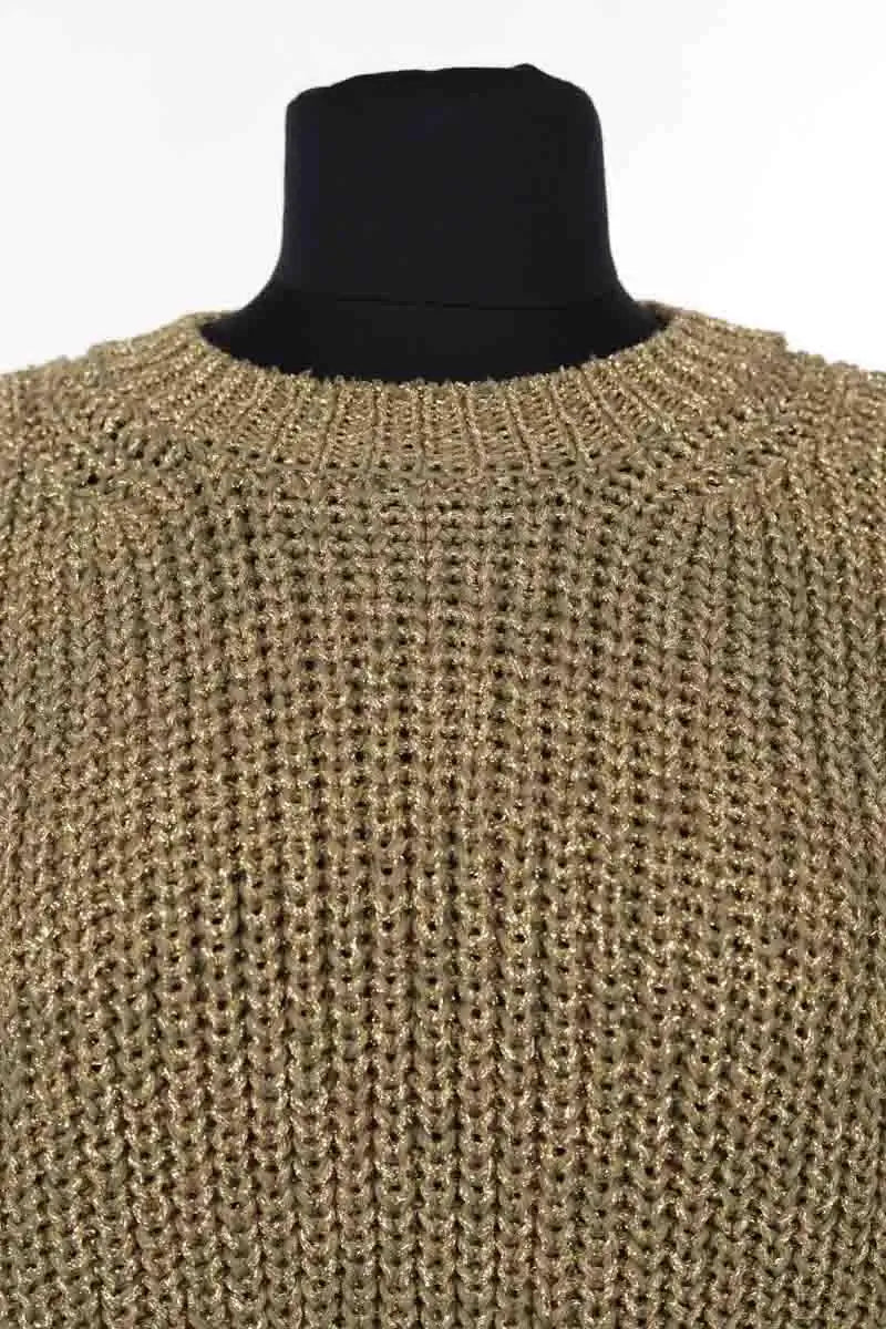 Pull Momoni Doré en Coton