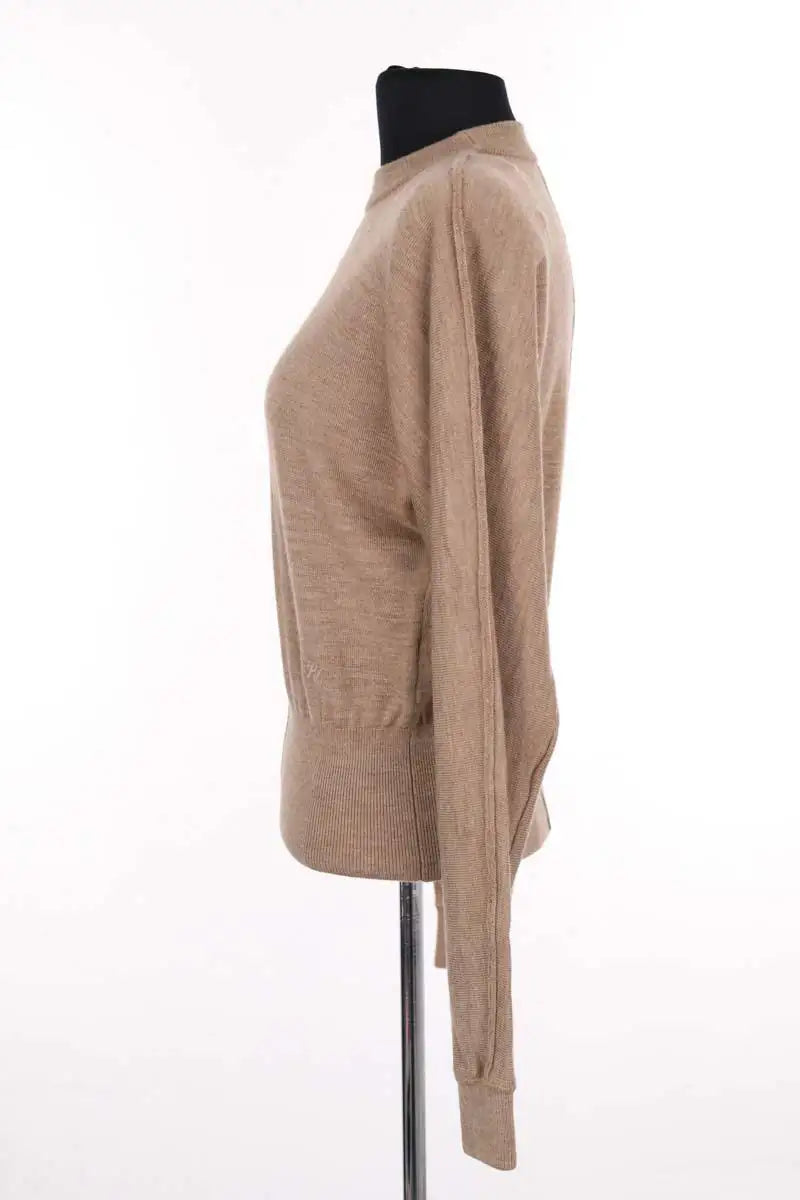 Pull Laurence Bras Beige en Laine