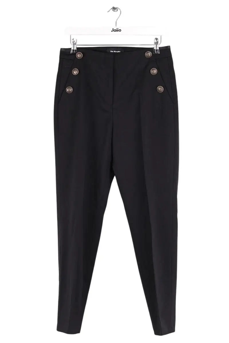 Pantalon The Kooples Noir en Laine, taille S - Seconde Main