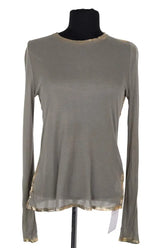 Top Zadig & Voltaire Vert en Synthétique, taille XS - Seconde Main