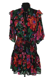 Robe Farm Rio Multicolore en Synthétique, taille XS - Seconde Main