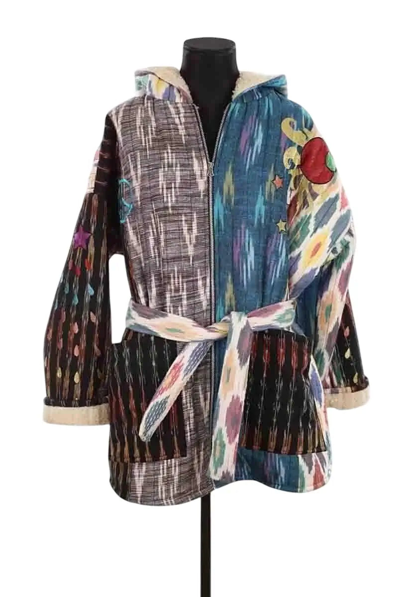 Manteau Monoki Multicolore en Laine, taille TU - Seconde Main