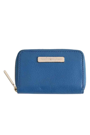 Porte-carte Tommy Hilfiger Bleu en Cuir - Seconde Main