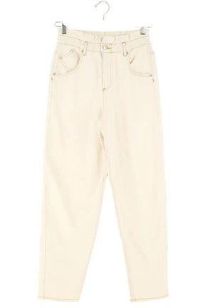Pantalon Maje Beige en Coton, taille S - Seconde Main