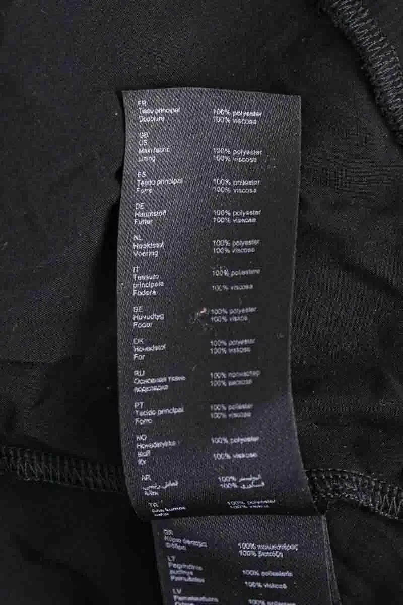 Robe Maje Ruffiniti Noir en Synthétique