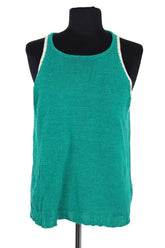 Top sans manche Hush Vert en Coton, taille L - Seconde Main