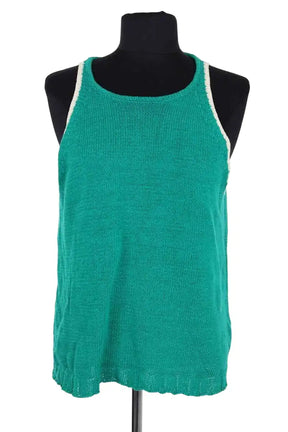 Top sans manche Hush Vert en Coton, taille L - Seconde Main