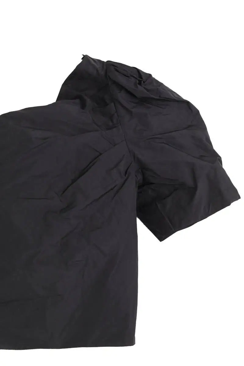 Top Maje Noir en Synthétique