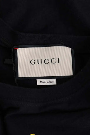 T-shirt Gucci Noir en Coton