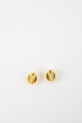 Boucles d'oreilles clips Chanel  Blanc