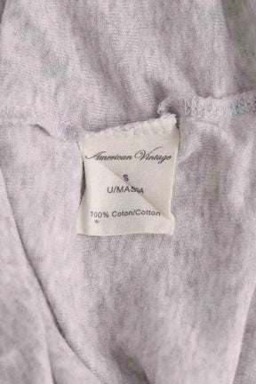 T-shirt American Vintage Gris en Coton