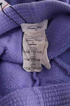 Pantalon de sport American Vintage Violet en Coton