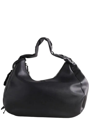 Sac de voyage Ganni XXL HOBO Noir en Synthétique - Seconde Main