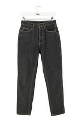 Jean slim American Vintage Anthracite en Coton, taille S - Seconde Main