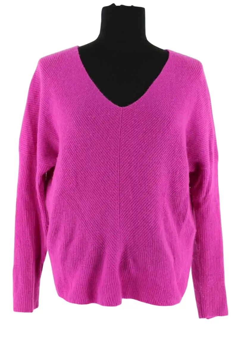 Pull Maje Rose en Cachemire, taille S - Seconde Main