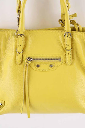 Sac à main Balenciaga Papier Jaune