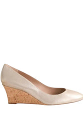 Talons LK Bennett Eevi Doré en Cuir, taille 40 - Seconde Main