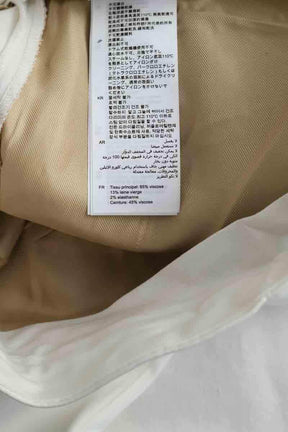 Pantalon droit Sandro  Blanc