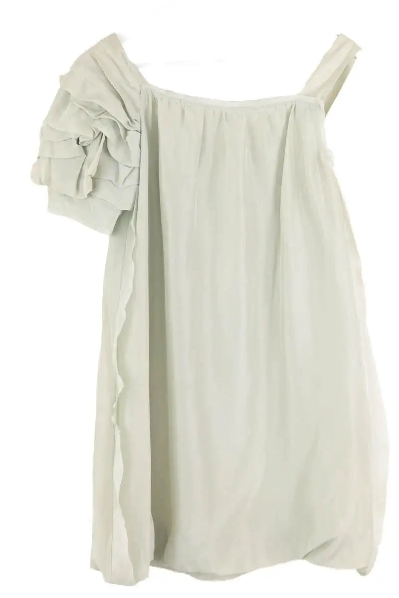 Blouse Fendi Vert en Soie