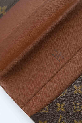 Couverture agenda de bureau Louis Vuitton  Marron