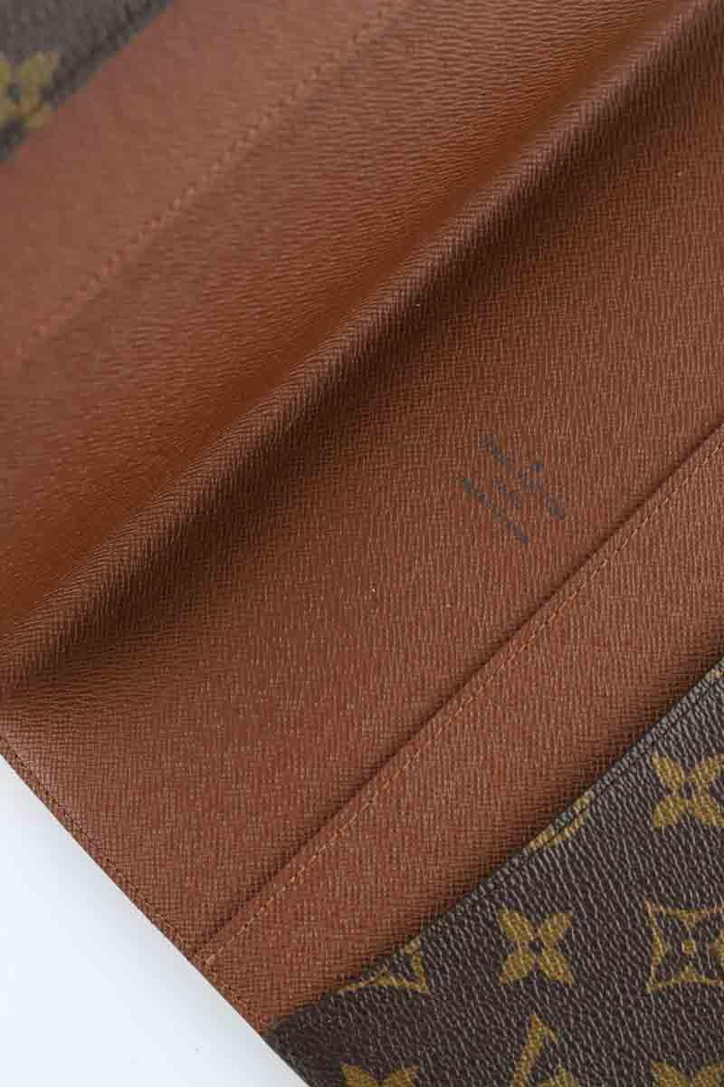 Couverture agenda de bureau Louis Vuitton  Marron