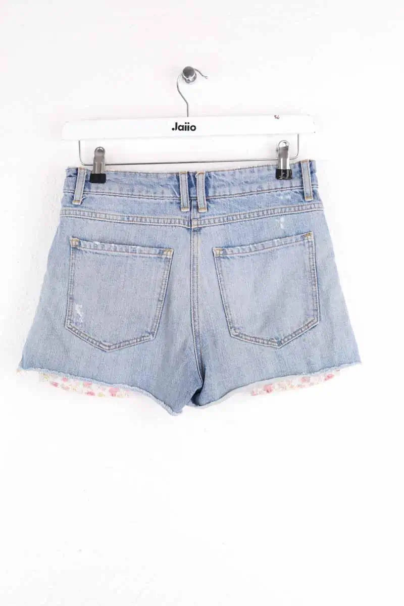 Mini short Sandro Bleu en Coton